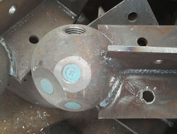 个旧螺栓球球塞，网架配件