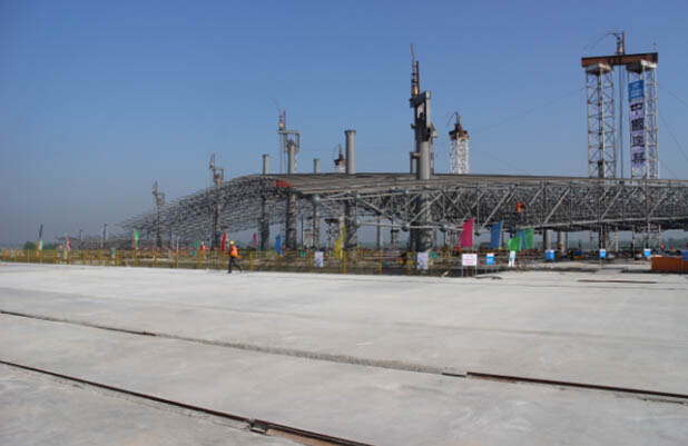 个旧网架顶升施工方案